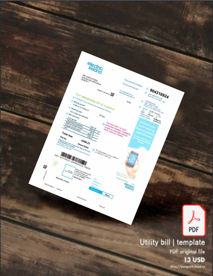 Utility bill | Albanian Power | Albania